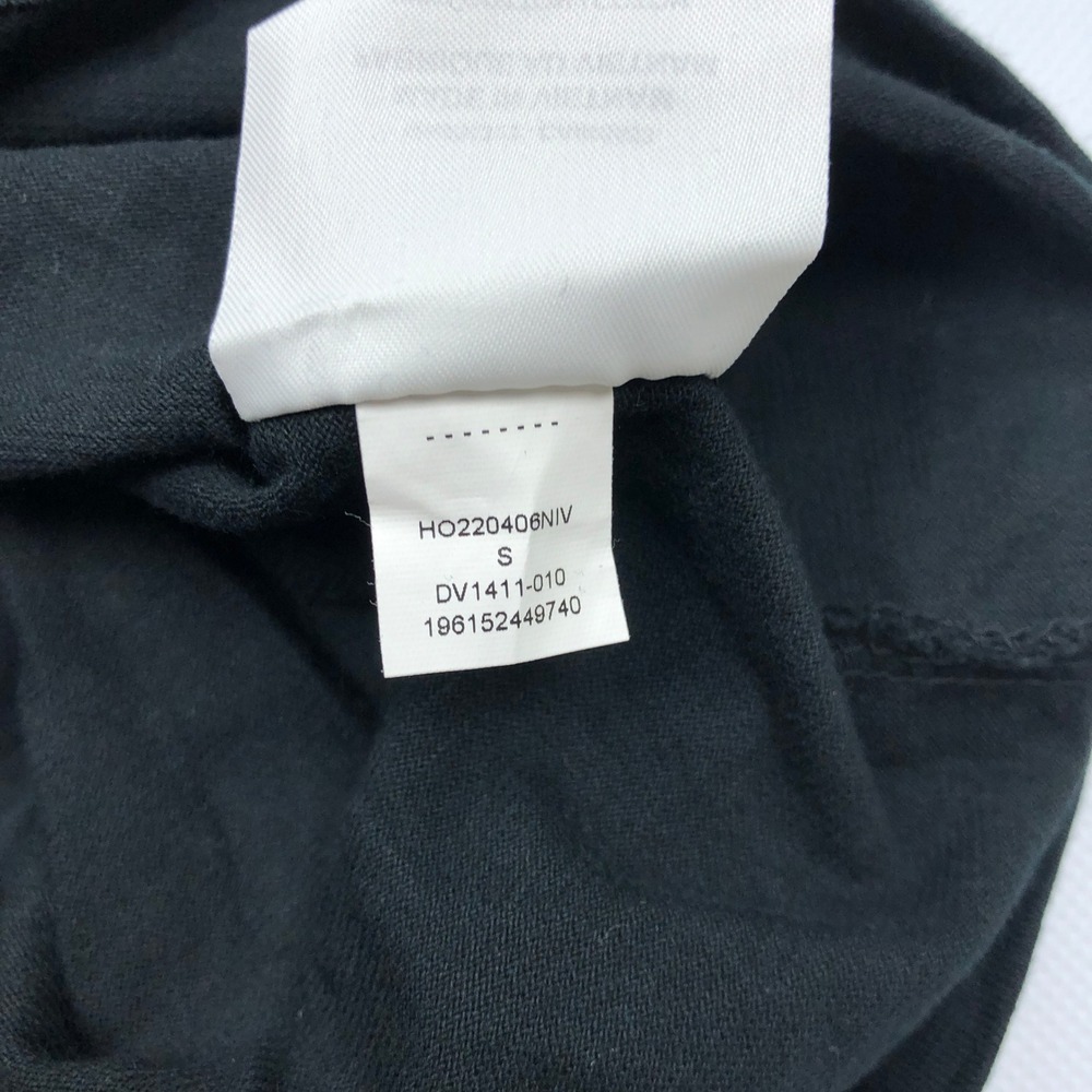 Nike Jordan Flight Oversized T-Shirt Womens Small Black Graphic Sneaker Tee - Picture 7 of 9